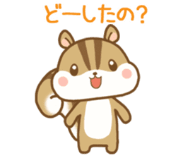 Cute Squirrel(Daily life) sticker #10373652