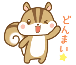 Cute Squirrel(Daily life) sticker #10373654