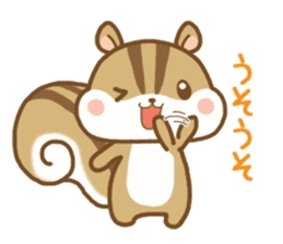 Cute Squirrel(Daily life) sticker #10373659