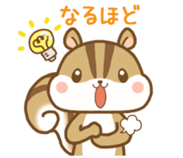 Cute Squirrel(Daily life) sticker #10373661