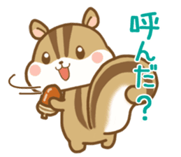 Cute Squirrel(Daily life) sticker #10373678