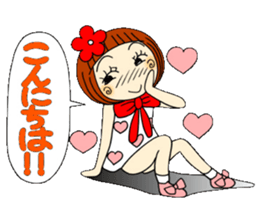 Castor bean-chan 32 sticker #10374002
