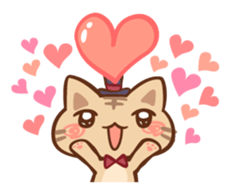 gentle Nyanko sticker #10374527