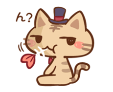 gentle Nyanko sticker #10374531