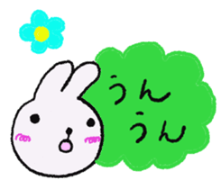 Sticker Rabbit sticker #10374802
