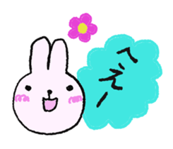 Sticker Rabbit sticker #10374812