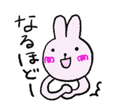 Sticker Rabbit sticker #10374813