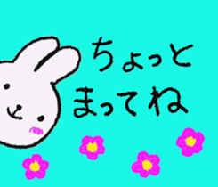 Sticker Rabbit sticker #10374814