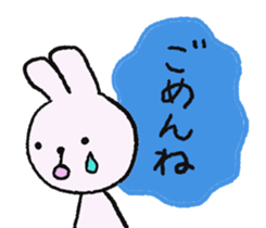 Sticker Rabbit sticker #10374821