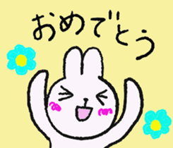 Sticker Rabbit sticker #10374833