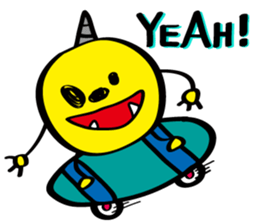 Ghost friends sticker #10376280