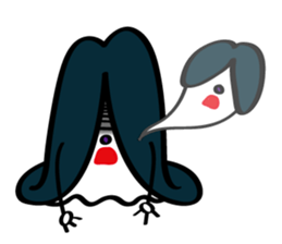 Ghost friends sticker #10376284