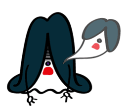 Ghost friends sticker #10376284