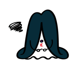 Ghost friends sticker #10376285