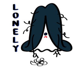 Ghost friends sticker #10376287