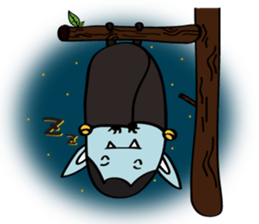 Ghost friends sticker #10376290