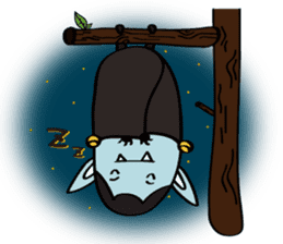 Ghost friends sticker #10376290