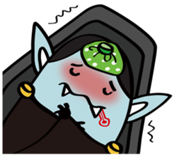 Ghost friends sticker #10376293