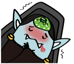 Ghost friends sticker #10376293