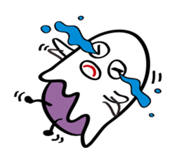 Ghost friends sticker #10376296