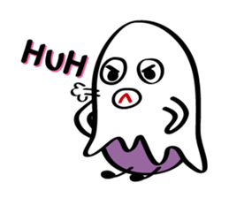 Ghost friends sticker #10376297