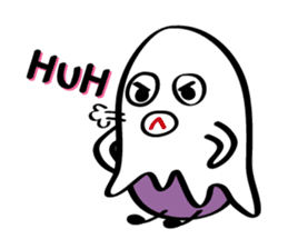 Ghost friends sticker #10376297