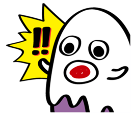Ghost friends sticker #10376298