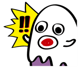 Ghost friends sticker #10376298