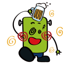 Ghost friends sticker #10376301