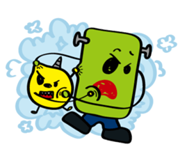 Ghost friends sticker #10376306