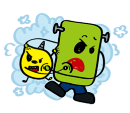 Ghost friends sticker #10376306
