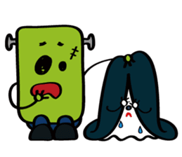 Ghost friends sticker #10376308