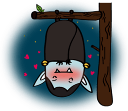 Ghost friends sticker #10376312