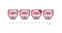 PIG hukidasi sticker #10376390
