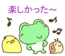 Frog's lucky sticker 4 sticker #10376539