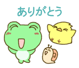 Frog's lucky sticker 4 sticker #10376540