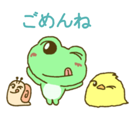 Frog's lucky sticker 4 sticker #10376544