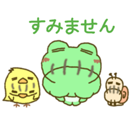 Frog's lucky sticker 4 sticker #10376545