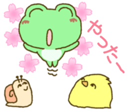 Frog's lucky sticker 4 sticker #10376547