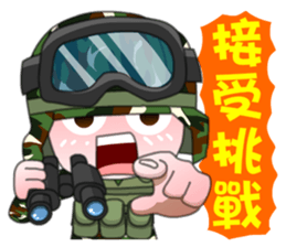 We are family-Taiwan Marine Corps sticker #10376677