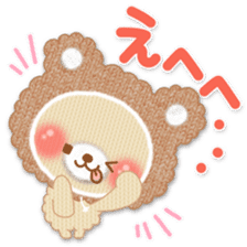 Warm Fluffy toy sticker #10376768