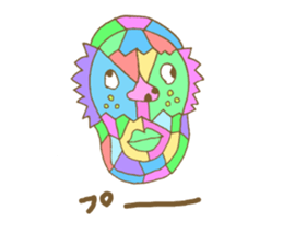 Everyone in pastel colors sticker #10377135