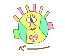 Everyone in pastel colors sticker #10377136