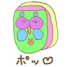 Everyone in pastel colors sticker #10377144