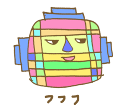 Everyone in pastel colors sticker #10377151