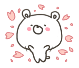 GOOD bear in spring sticker #10377530