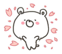 GOOD bear in spring sticker #10377530