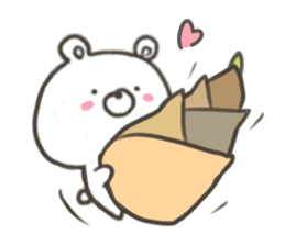 GOOD bear in spring sticker #10377532