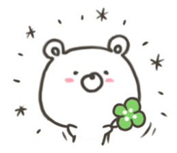 GOOD bear in spring sticker #10377534