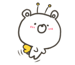 GOOD bear in spring sticker #10377537